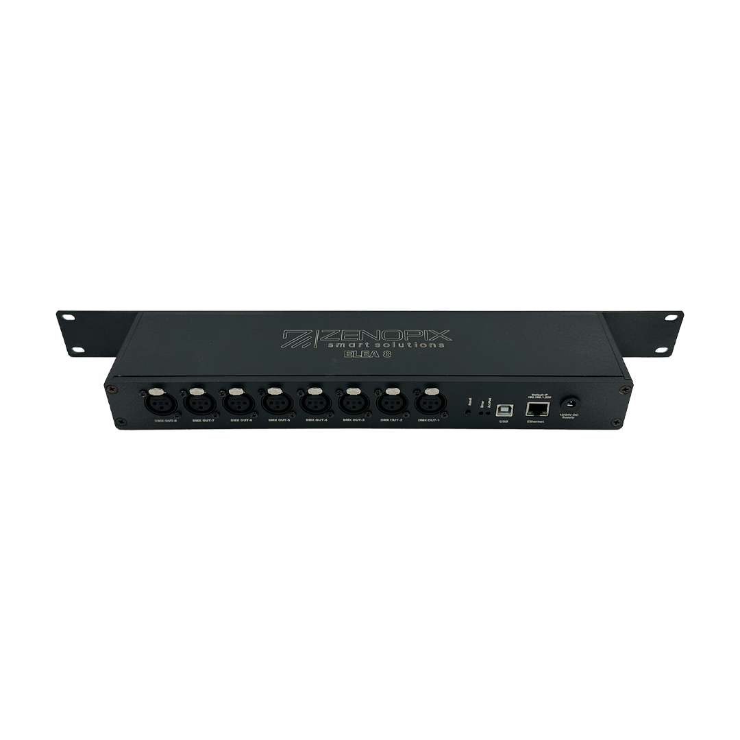 Zenopix Elea 8 XLR ArtNet DMX Controller